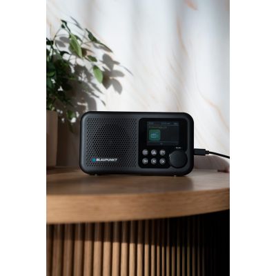 6. BLAUPUNKT DAB DR8BK tragbares Radio, schwarz