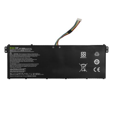 GREEN CELL AKKU AC72 AC14B8K AC14B3K FÜR ACER ASPIRE 5 A515 R15 R5-571T SPIN SP315 SP513 2100 mAh 15,2 V
