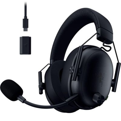 8. Razer BlackShark V3 Kabelloses Gaming-Headset mit Bügel, USB Typ-C, Bluetooth, Schwarz