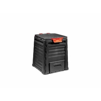 2. KETER Kompostbehälter 320L Schwarz