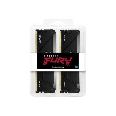 4. Kingston Technology FURY Beast RGB Speichermodul 32 GB (2 x 16 GB) DDR4 3200 MT/s