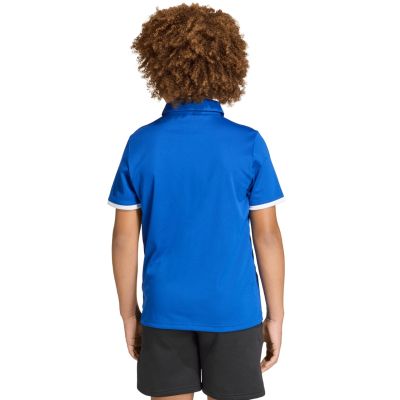 5. adidas Entrada 26 Polo-Shirt für Kinder blau JZ6625
