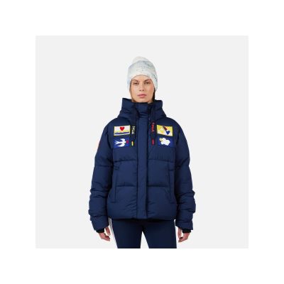 ROSSIGNOL W JCC ALLSNOW DOWN JKT Damen-Skijacke blau