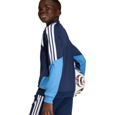 7. adidas Tiro 26 Competition Training marineblaues Kinder-Sweatshirt JN2322