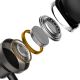 3. Dudao X10PRO In-Ear-Kopfhörer, kabelgebunden, 3,5-mm-Miniklinkenstecker – Schwarz