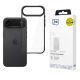 3mk Satin Armor Case+ für iPhone Air – Transparent Schwarz