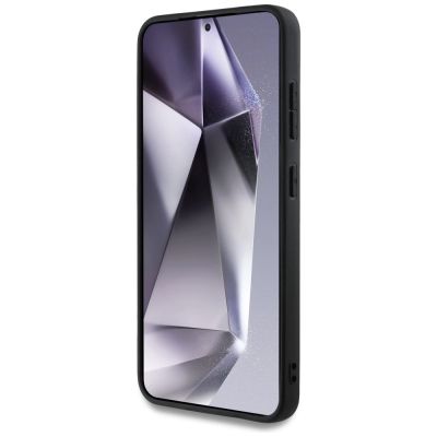 5. DKNY Lederhülle mit Karomuster und MagSafe-Funktion für Samsung Galaxy S25, taupe