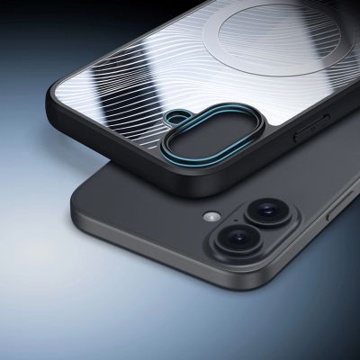 11. Dux Ducis Aimo Mag Hülle mit MagSafe für iPhone 16 – Schwarz