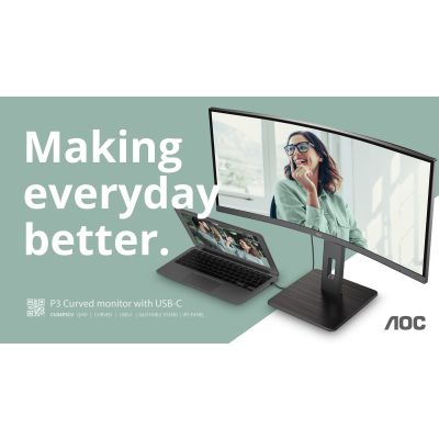 2. AOC LED-MONITOR 34" CU34P3CV