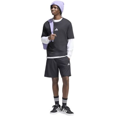 6. adidas Essentials 3-Streifen Chelsea Lite Webshorts für Herren, Schwarz, KY6510