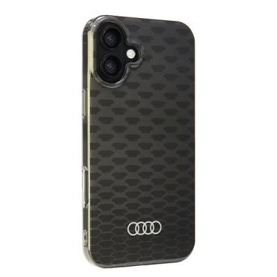 2. Audi IML Stitching Pattern MagSafe iPhone 16 Plus 6,7" schwarz/schwarzes Hardcase AU-IMLMIP16M-Q5/D3-BK