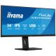 14. iiyama XUB3493WQSU-B6 34" UW IPS-Panel 3440x1440 120Hz 21:9 400cd/m² 1000:1 1ms