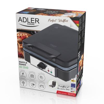 15. ADLER AD 3049 Waffeleisen