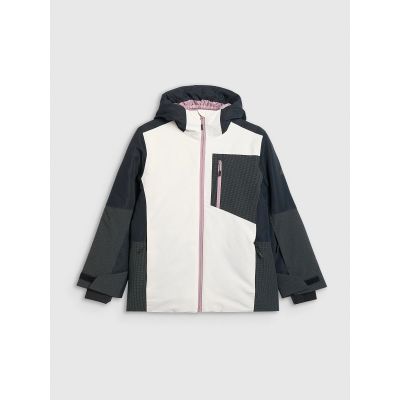 12. Snowboardjacke für Mädchen mit 10000er Membran, Größe 4F 4FJRAW25TTJAF1060-11S