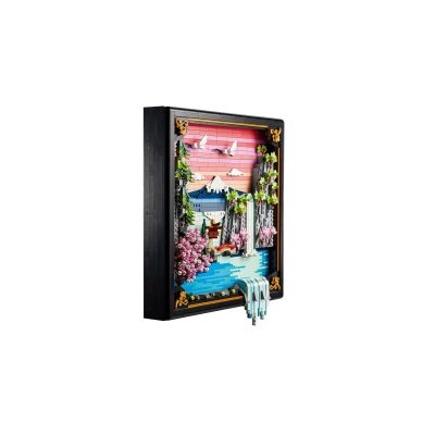 4. LEGO Art 31218 Japanische Landschaft mit Kirschblüten