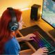 9. QCY V200 Pro Kabelgebundenes Gaming-Headset mit 7.1-Sound und abnehmbarem Mikrofon – Schwarz