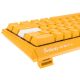 17. Ducky One 3 MINI Gelbe GATA-1746 RGB LED Gaming-Tastatur - MX-Clear (US)