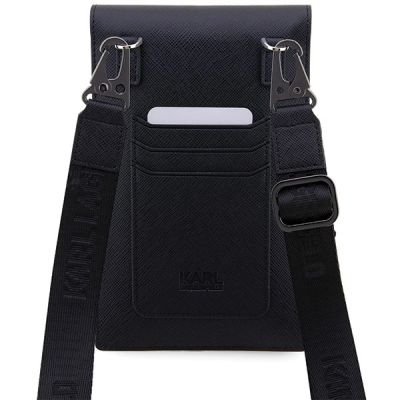 5. Karl Lagerfeld Handtasche KLWBSAKCPMK schwarz/schwarz Saffiano Karl & Choupette