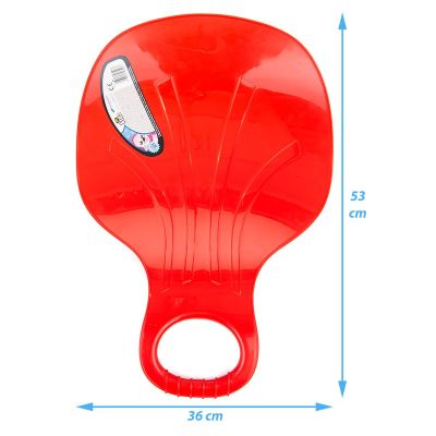 4. Rutschschlitten Apfel Apple Lux, rot