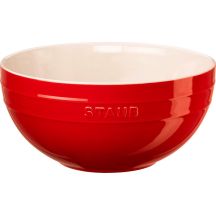 STAUB Servierschüssel, rund, 24 cm, rot