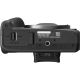11. Canon EOS R100 spiegellose Systemkamera + RF-S 18-45mm F4.5-6.3 IS STM Objektiv, 24,1 MP, ISO-Empfindlichkeit (max.) 12800, Displaydiagonale 3,0 Zoll, WLAN-Netzwerk: Automatisch/Manuell, CMOS-Sensor, Schwarz