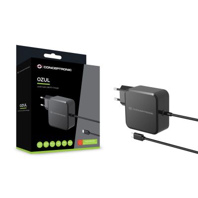 3. Conceptronic OZUL05BE Universelles Handy-Ladegerät Schwarz AC Intern