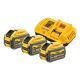 DeWALT DCB118X3-QW Akku/Ladegerät-Set für Elektrowerkzeuge