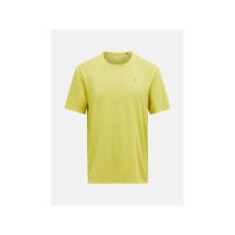 PEAK PERFORMANCE M Kurzarm-T-Shirt aus Wollmischung, gelb