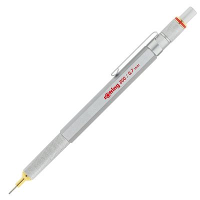 2. Rotring 800 0.7 Sidabras Druckbleistift