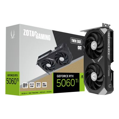 8. ZOTAC GAMING GeForce RTX 5060 Ti Twin Edge OC 8GB Grafikkarte