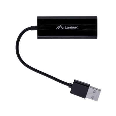 5. Lanberg NC-0100-01 Netzwerkkarte (USB 2.0; 1x 10/100Mbps)
