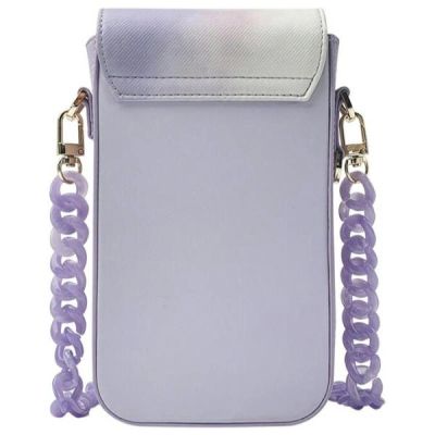6. Nimmy Big Eyed Pet 2.0 Rabbit 3-in-1 Handytasche + Geldbörse + Tracker-Hülle, Lila