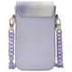 6. Nimmy Big Eyed Pet 2.0 Rabbit 3-in-1 Handytasche + Geldbörse + Tracker-Hülle, Lila