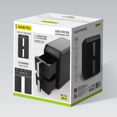 13. 2400W MR-761 MAESTRO Heißluftfritteuse