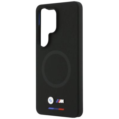 6. BMW M Silikon MagSafe Hülle für Samsung Galaxy S26 Ultra - Schwarz