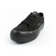 12. Lee Cooper Damen Sportschuhe Stoff Plateau Sneakers schwarz