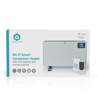 9. Nedis HTCO50WTW Heizlüfter für den Innenbereich, weiß, 2000 W, elektrischer Konvektor