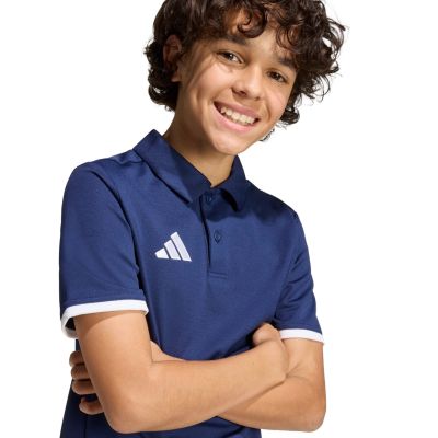6. adidas Entrada 26 Polo Navy Blue Kinder-T-Shirt JZ6627