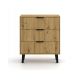 2. SCANDI 3S SLIM Kommode, ARTISAN OAK