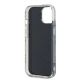 7. DKNY IML Checkered Mono Pattern Hülle für iPhone 15 / 14 / 13 – Schwarz