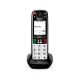 9. Gigaset EASY 500HX Analog/DECT-Telefon mit Anrufernamen und -ID, Schwarz/Silber