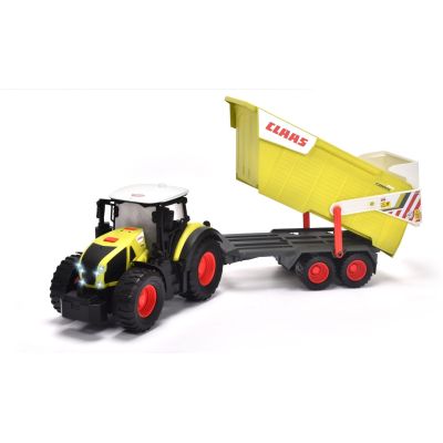 2. Traktor mit Anhänger 64cm CLAAS FARM DICKIE
