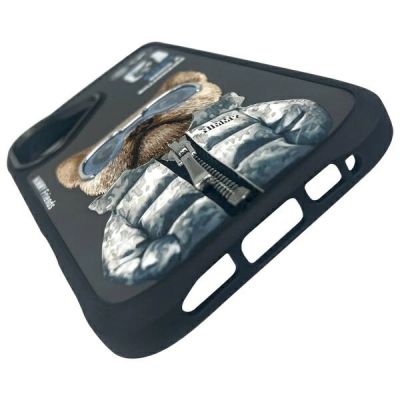 8. Nimmy Cool&Cute 2.0 Hundehülle für iPhone 16 - Schwarz