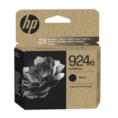 29. HP Original Schwarze Tinte 924e EvoMore
