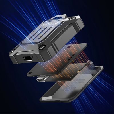 7. Orico XAM2 M.2 2230 USB-C 3.2 Tactical Verstärkter Festplattenschacht - Schwarz