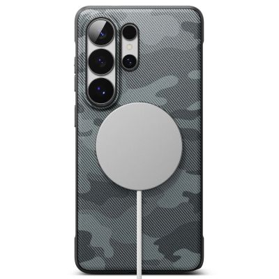 3. Ringke Onyx Magsafe Hülle für Samsung Galaxy S26 Ultra – Schwarz und Grau