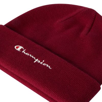 6. Champion Beanie Mütze Burgunderrot 806064 RS522