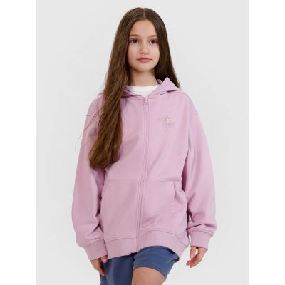 Mädchen-Sweatshirt mit Kapuze, 4F 4FJWSS25TSWSF1482-52S