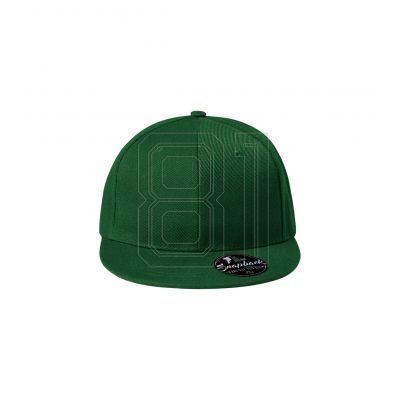3. Malfini Rap 6P Cap MLI-30206 Flaschengrün