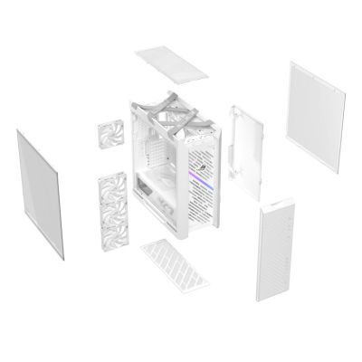 57. ASUS ROG Strix Helios II Midi-Tower Weiß